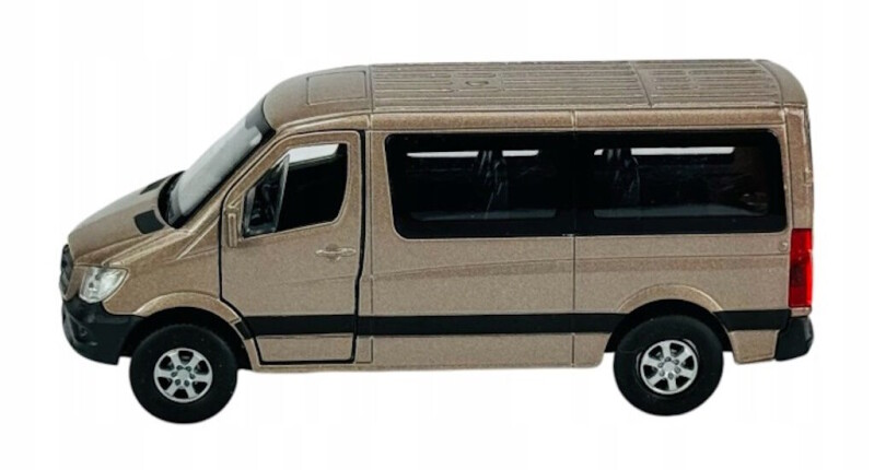 Welly Mercedes-Benz Sprinter Traveliner 1:34 hnědý